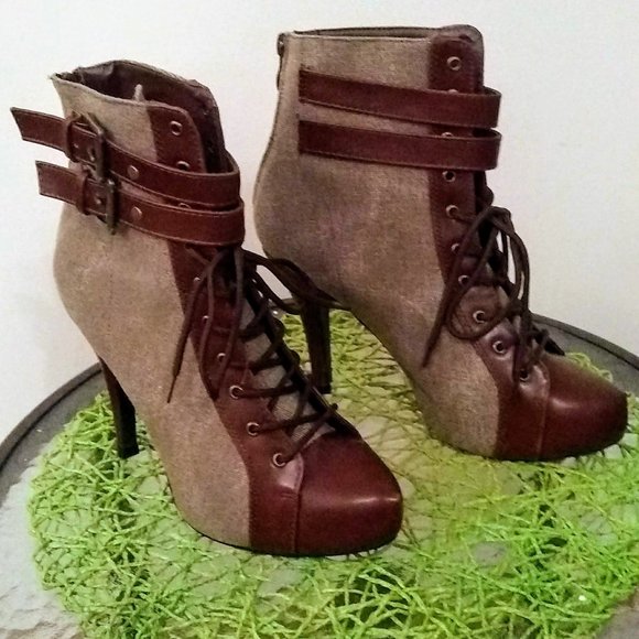 Heels Short Boots Woman - Picture 5 of 6